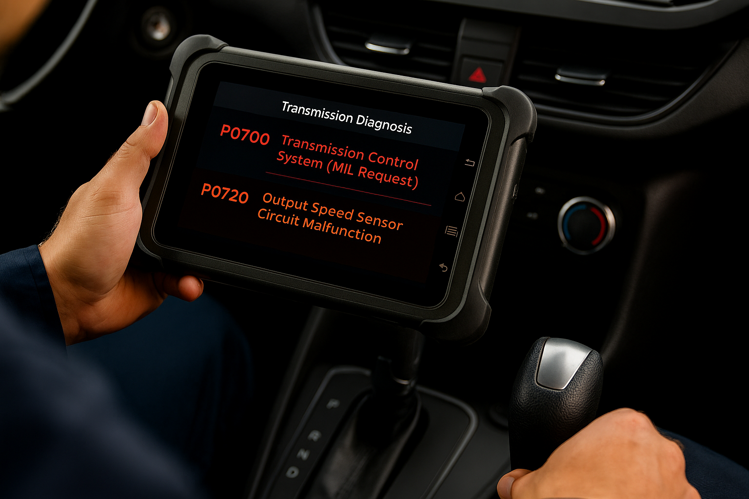Diagnostics (slipping, delay)