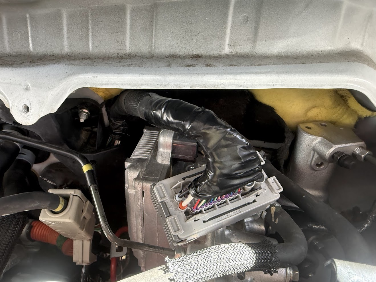 Restored wiring and electronics on Toyota Prius