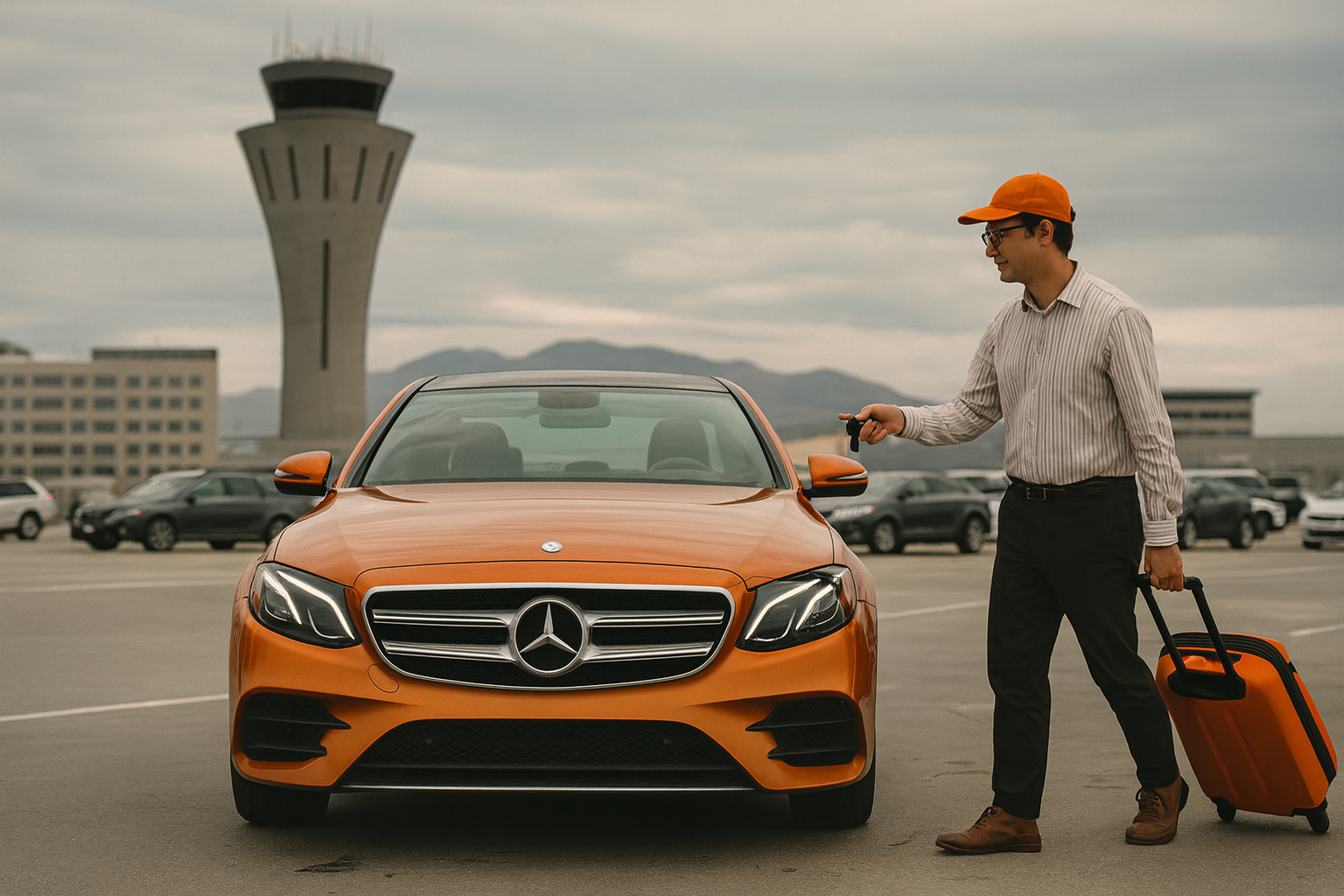 Airport car delivery