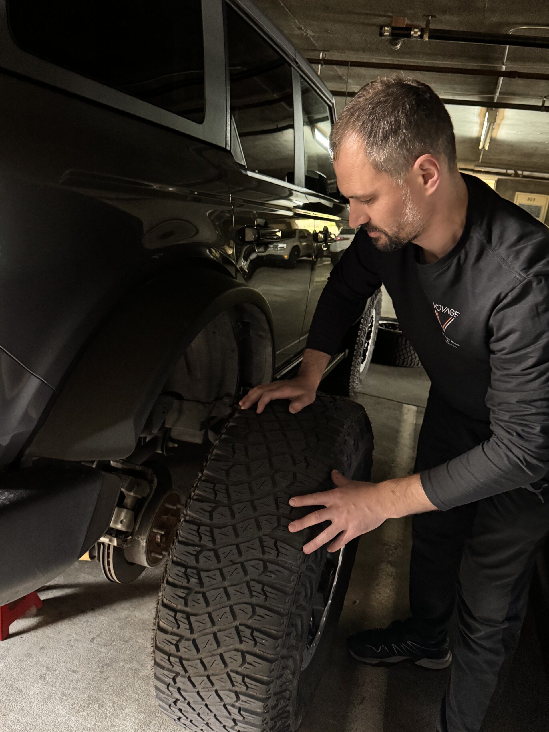 Brake and hub inspection